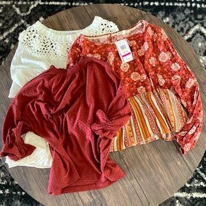Medium top lot nwt boutique dress tops